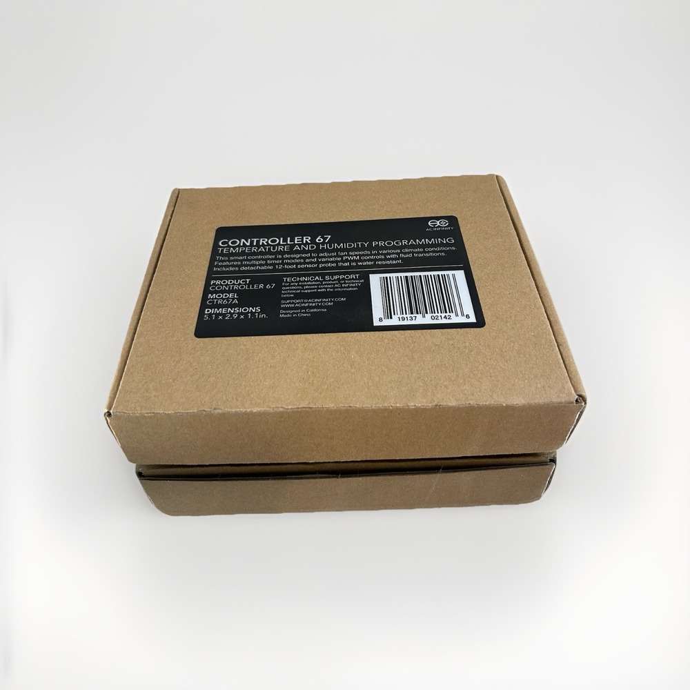 CONTROLLER 67, Temperature and Humidity Bluetooth Fan Controller with‎ Timers